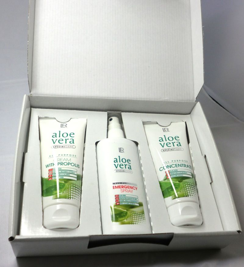 LR Aloe Vera Box Erste Hilfe Box 3 teilig TOP  LR