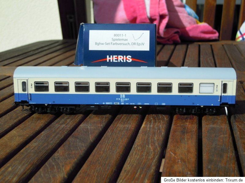 Heris 80011 1, Reko Wagen Bghw 4 achsig der DR Ep.4 wie neu in OVP