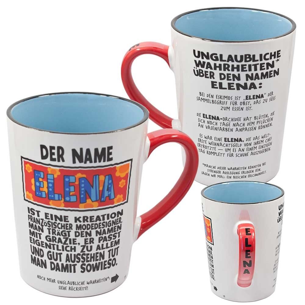 Weltbester Becher Name Tasse Elena