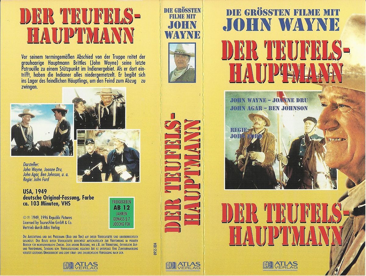 VHS) Der Teufelshauptmann   John Wayne, Joanne Dru, John Agar, Ben