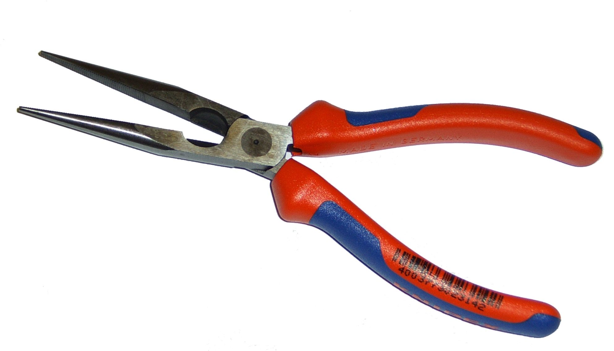 Flachrund Zange Spitzzange Knipex, 200 mm, gerade