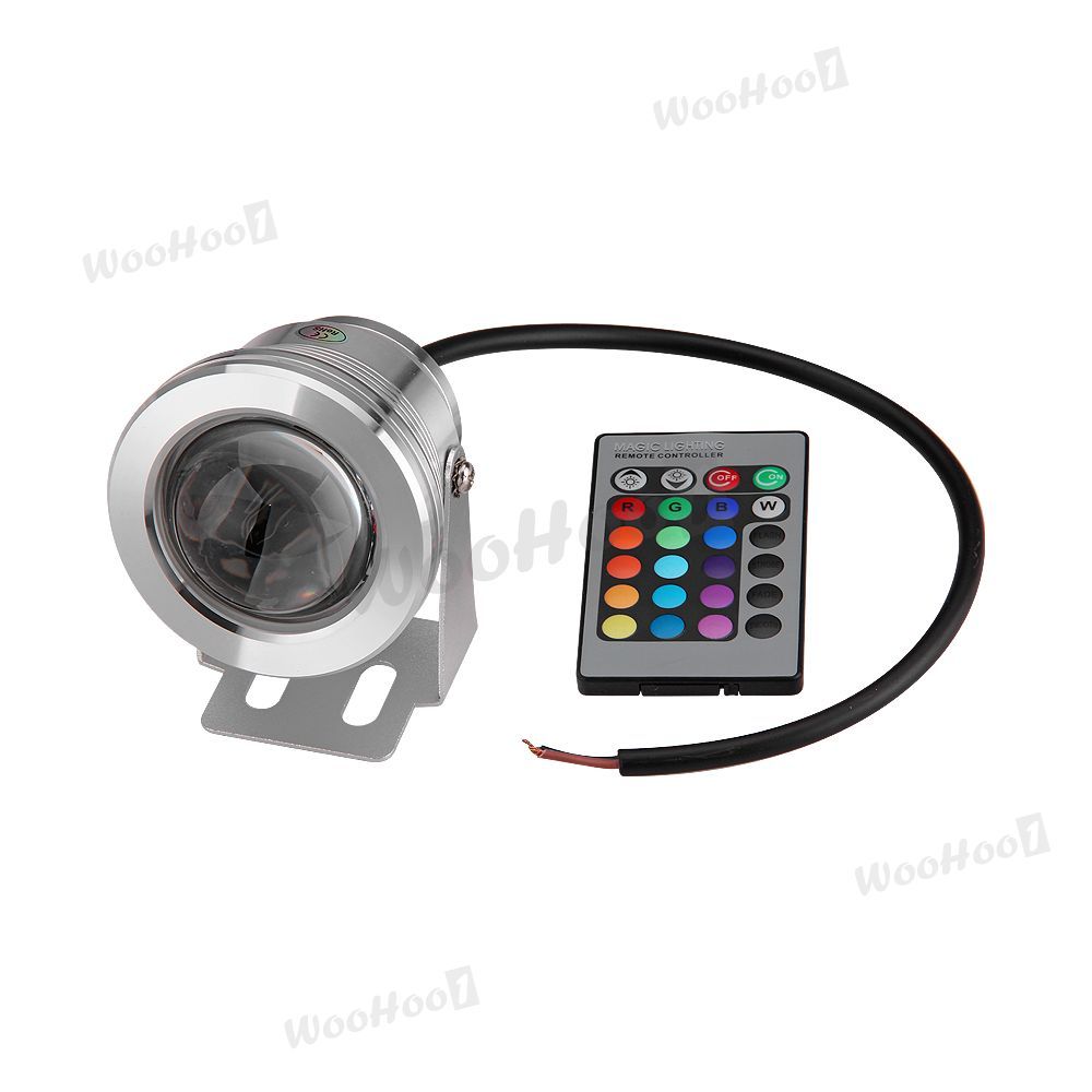 10W RGB LED Strahler Fluter Flutlicht Scheinwerfer Außenstrahler DC