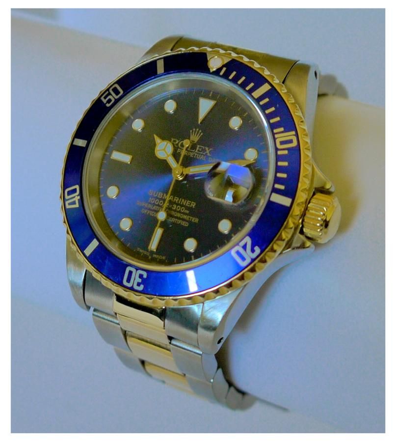 ROLEX SUBMARINER Stahl/GOLD, Ref. 16613 von 1998, TOP ZUSTAND & PREIS