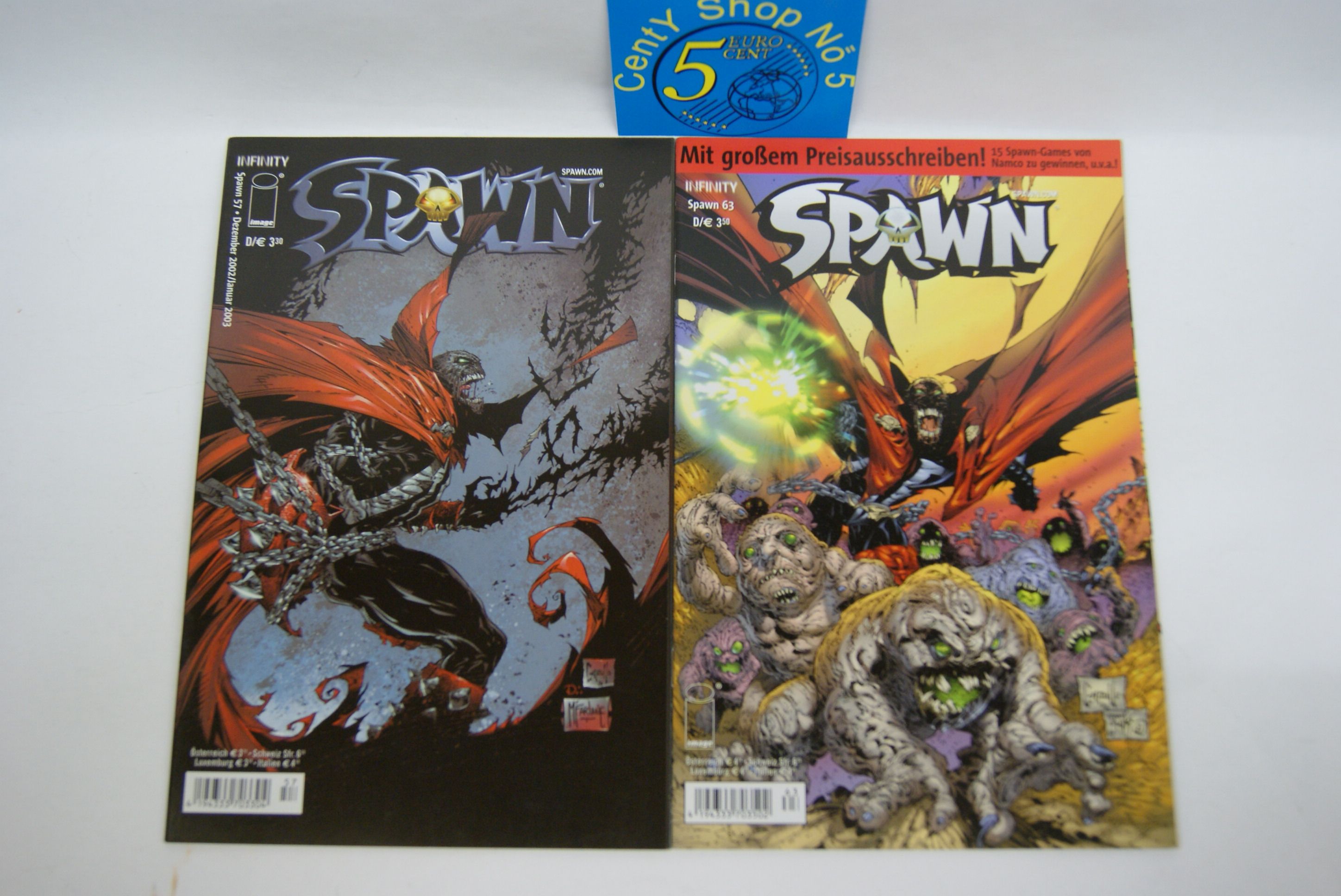 Spawn ~ Todd McFarlane ~ Infinity Verlag ~ Band Nr. 62 + 63 ~ Kiosk