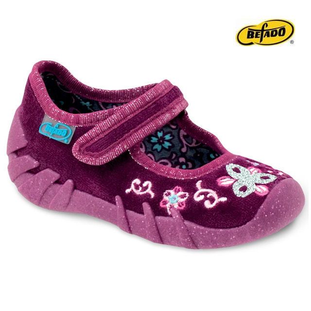 BEFADO Hausschuhe Mädchen Ballerinas Kinderschuhe Neu