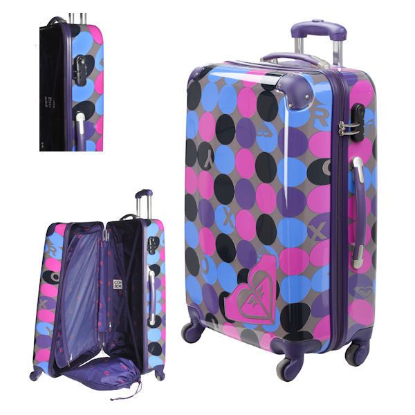 Roxy Trolley Koffer Spring Break XKWBA103 dots