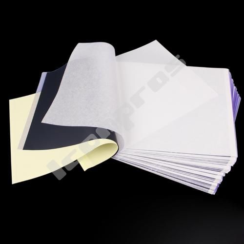 50er Set Tattoo Matritzenpapier Papier Matrizenpapier