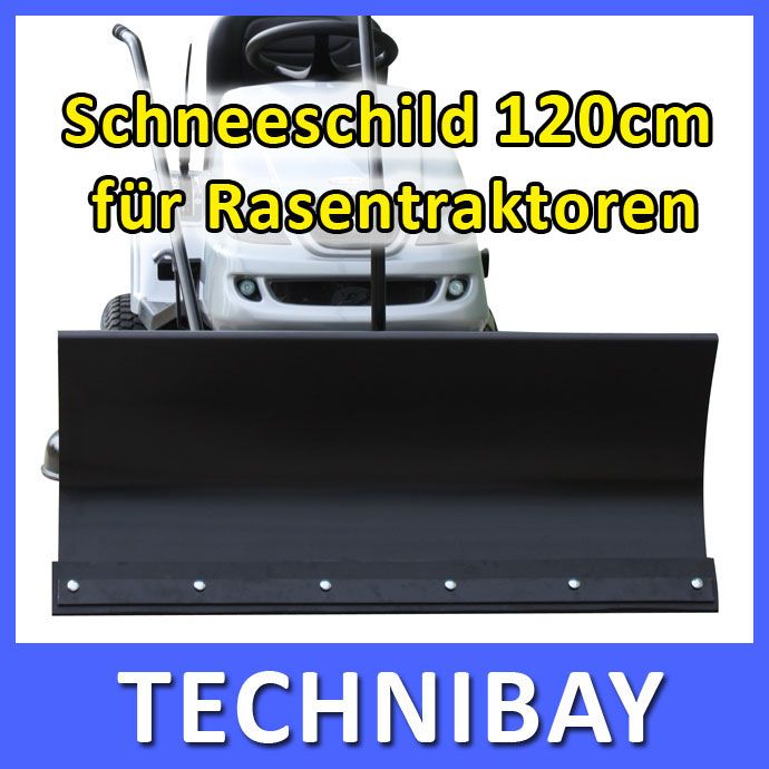 SCHNEESCHILD SCHNEESCHIEBER RÄUMSCHILD Rasentraktor 120