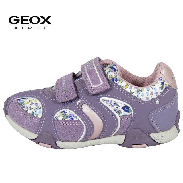 GEOX SNAKE Schuhe Mädchen Halbschuhe Sport Sneaker Klett Kinderschuhe