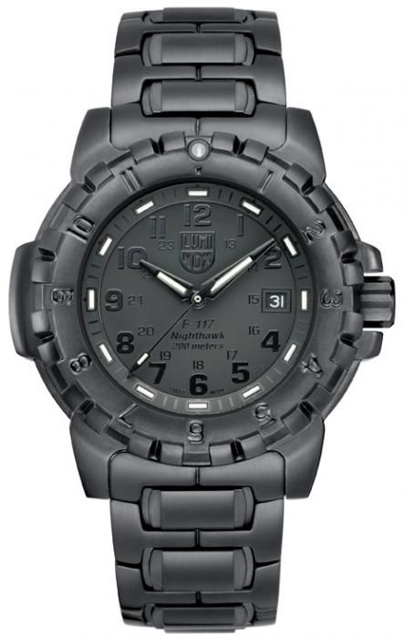 Luminox Air F 117 Nighthawk Blackout 6402.BO NEU