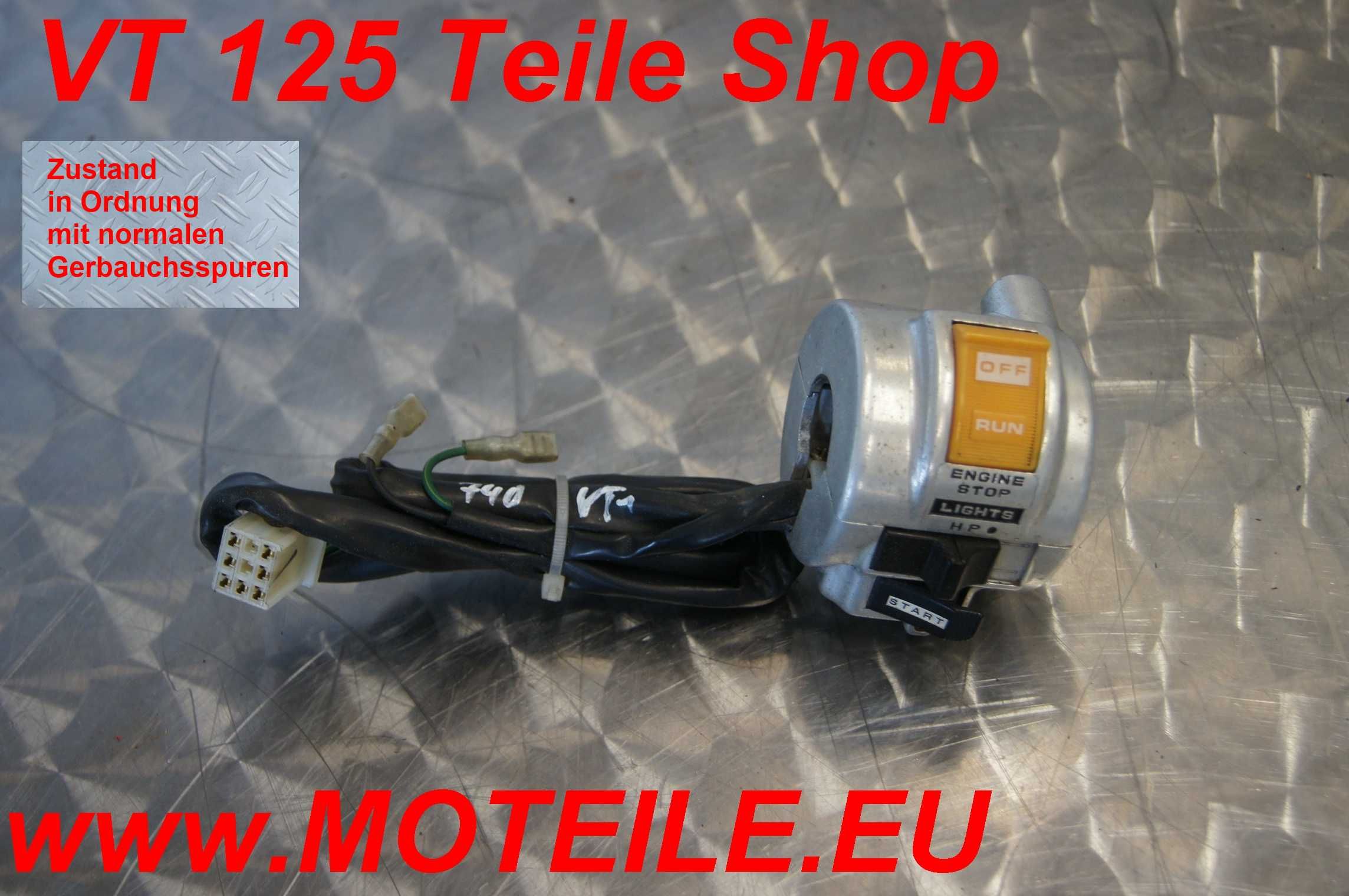 740 Daelim VT 125 VT 125 F Lenkerschalter Schalter Recht