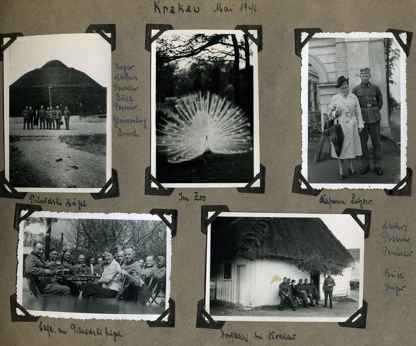 Fotoalbum Polen Krakau Schlesien Bielitz Neuhammer Görlitz Kaserne