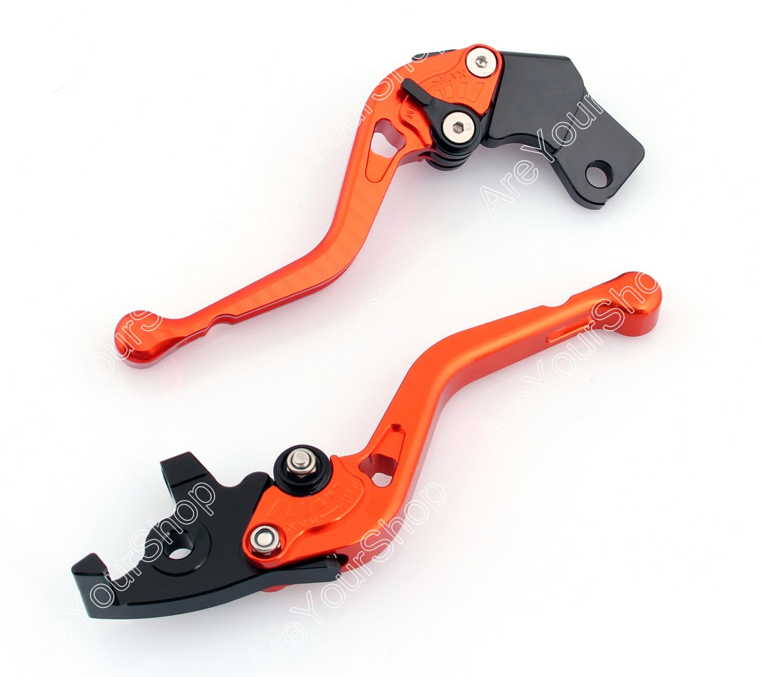 Racing Hebel Set KTM Duke 200 Duke 125 2012 2013 Orange