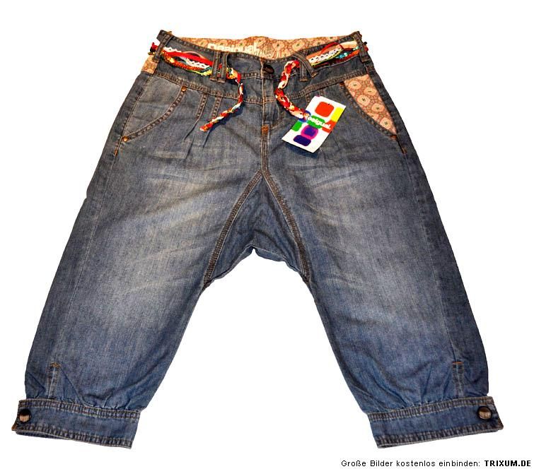 DESIGUAL Haremshose Jeans Pant_D Gr. 9 10 Gr. 128/134