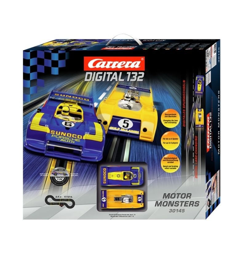 Carrera Digital 132 Grundset Motor Monsters 30145 NEU +OVP