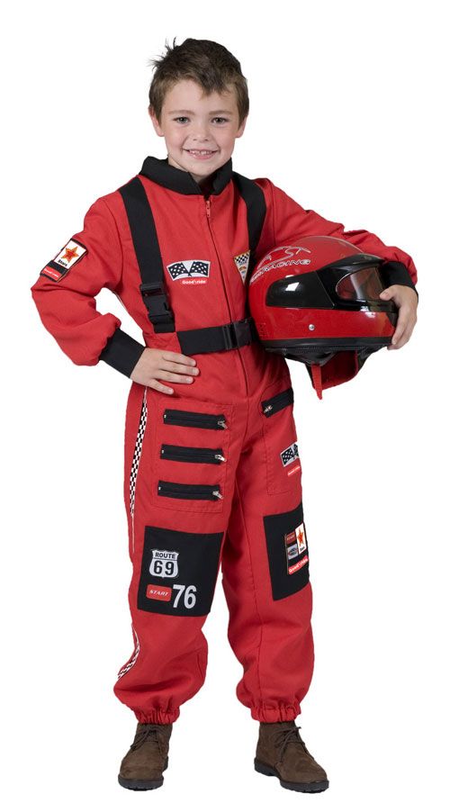 RENNFAHRER KOSTÜM OVERALL FORMEL 1 LOOK 128