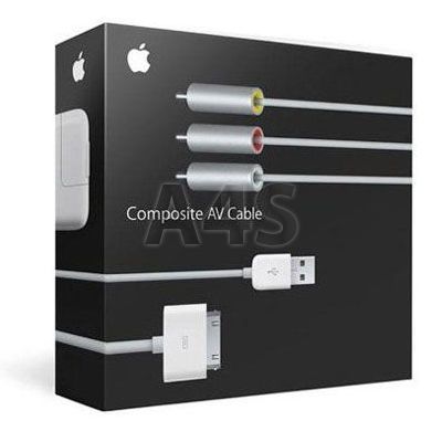 NEU Original Apple AV Kabel (Composite Video) MB129ZA/B
