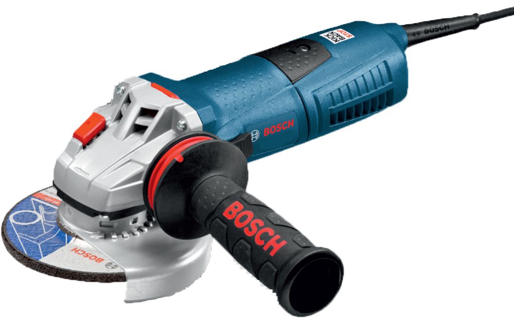 Bosch Winkelschleifer GWS 12 125 CIE + SDS Clic + 25 Trennscheiben