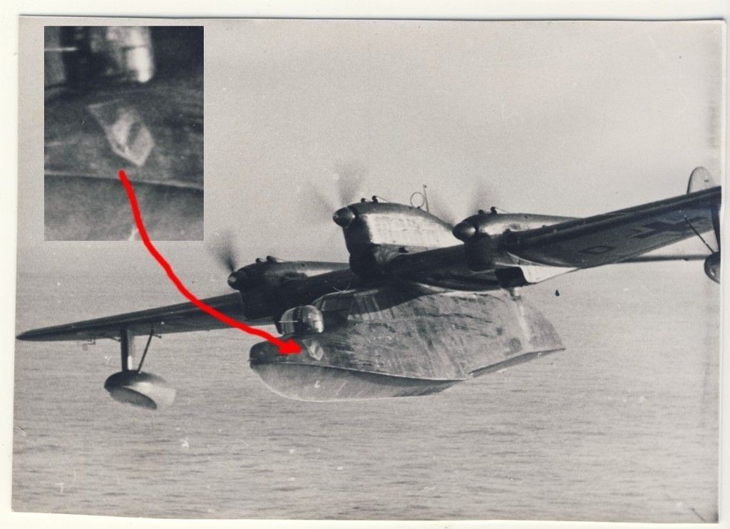  NORWEGEN Luftwaffe Wasserflugzeug BV 138 Katapultflugzeug ABZEICHEN