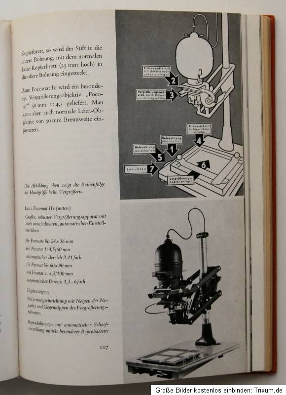 analog Photo darkroom Dunkelkammer Handbuch Technik Stand 50er 60er