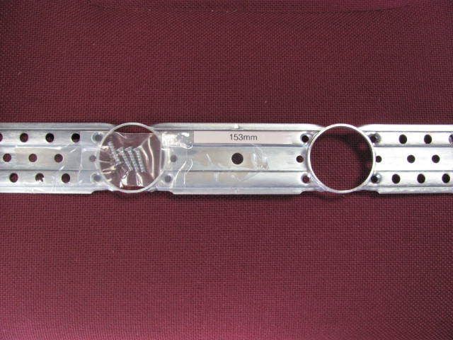 JRG Sanipex classic MT Dosenhalter doppelt 153 mm 153mm