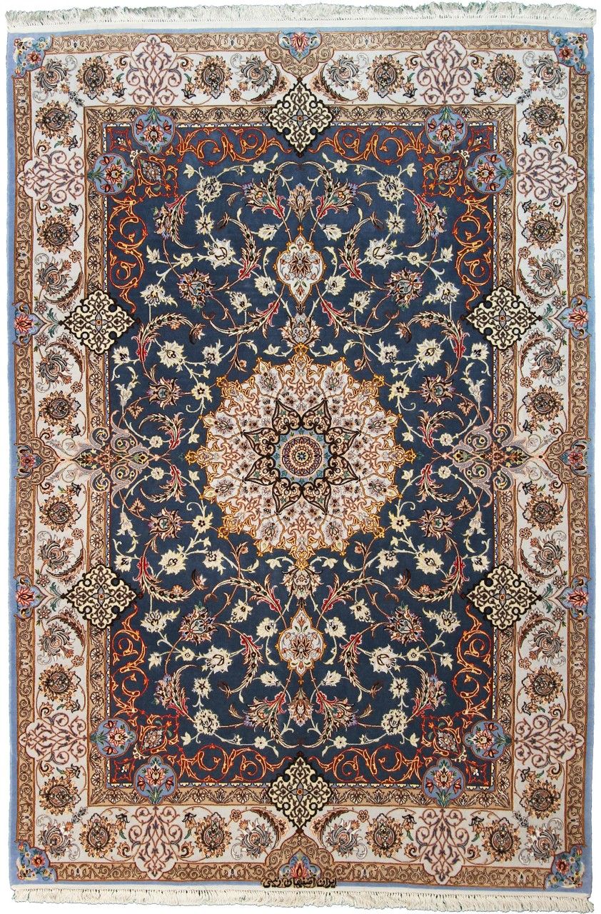 Perser Teppich ISFAHAN LUXUS 226x154 Orientteppich echter