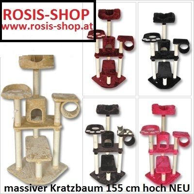 Massiver Kratzbaum 155cm NEU