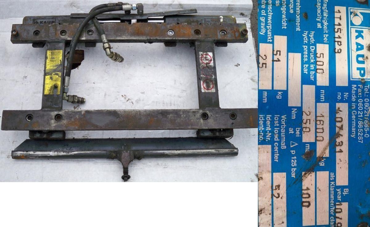 Kaup Seitenschieber 1T151P3 Seitenverschiebung Stapler Mast