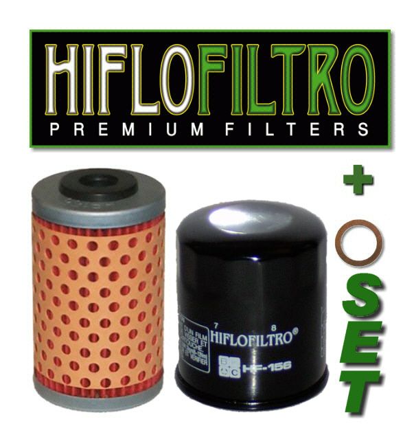 HIFLO Ölfilter SET KTM 400 620 640 EGS Duke LKS SMC LC4