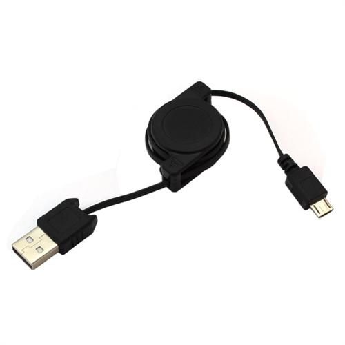 Micro USB Datenkabel aufrollbar für Nokia C5 00 5MP Micro USB