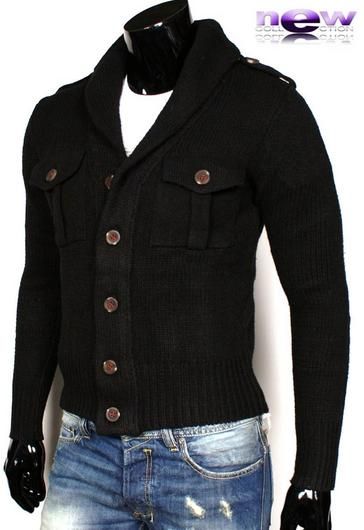 Cardigan Strickjacke NEU Pullover ALLE GRÖßEN Japan Style HERREN Dg