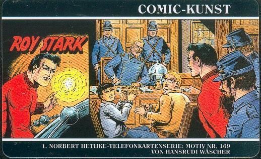 ROY STARK   Hethke   Comic   Kunstkarte   NEU   MotivNr 169