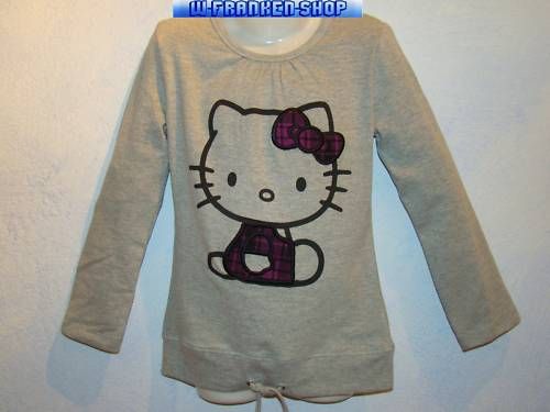 Langarmshirt Sweatshirt HELLO KITTY 116 128 140 152 164