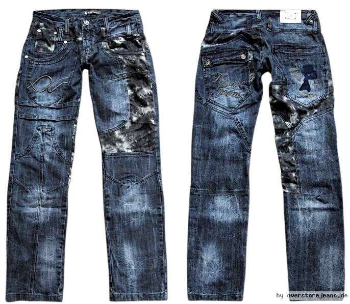 KOSMO LUPO K&M 436  SEXY USED BRAND STAR JEANS W29 W36 eXtrEm PIMP