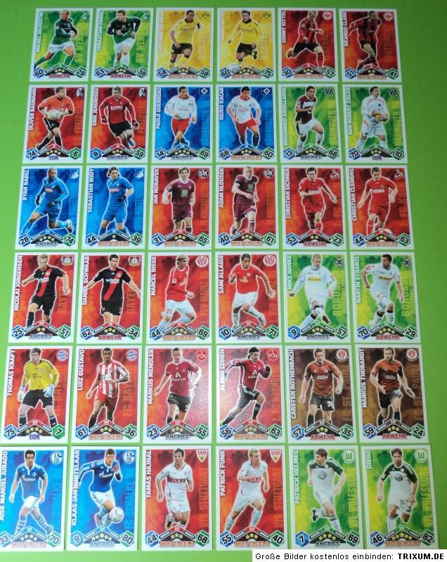 MATCH ATTAX 10/11 FAN FAVORIT BASIS UPDATE ALLE 36 