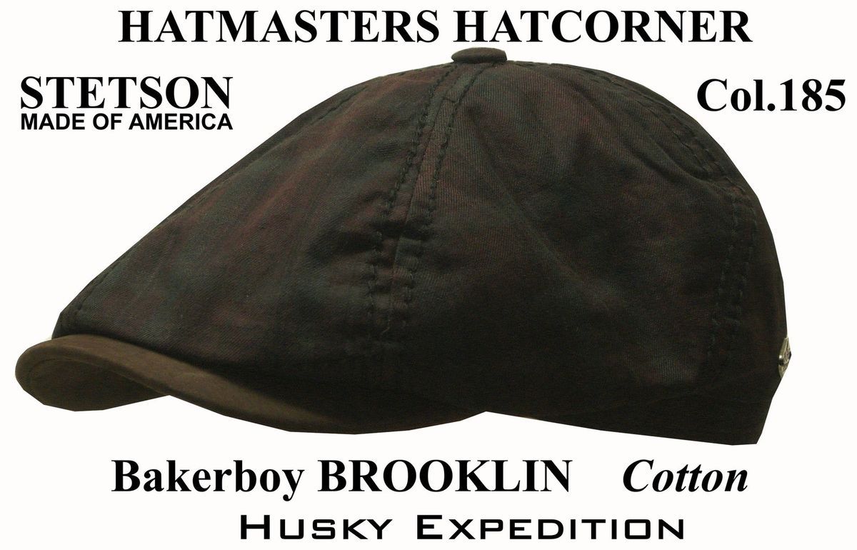 BAKERBOY FLATCAP KAPPE BROOKLIN KARIERT 185 HUSKY EXPEDITION NEU TREND