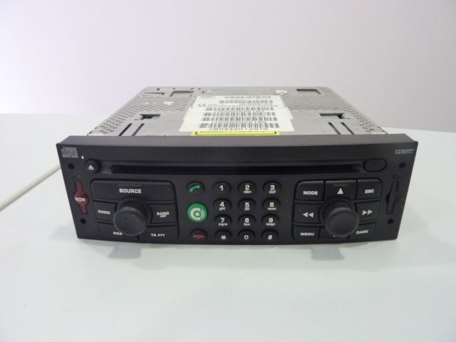 SAT NAV CD PLAYER RT3 N3 02 PEUGEOT CYTROEN 2000/2004