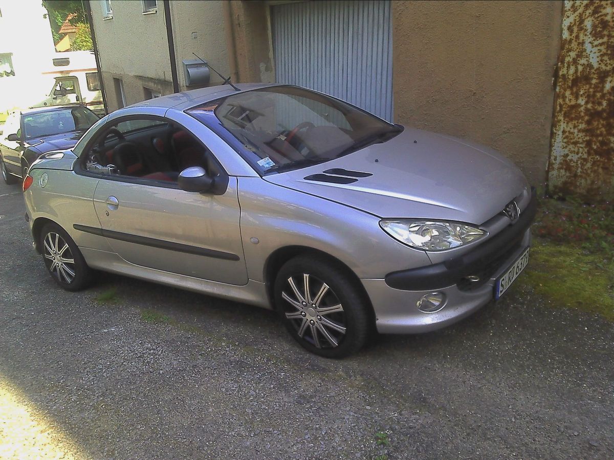 Peugeot 206cc 206 cc 135 2.0 Liter LEDER CABRIO