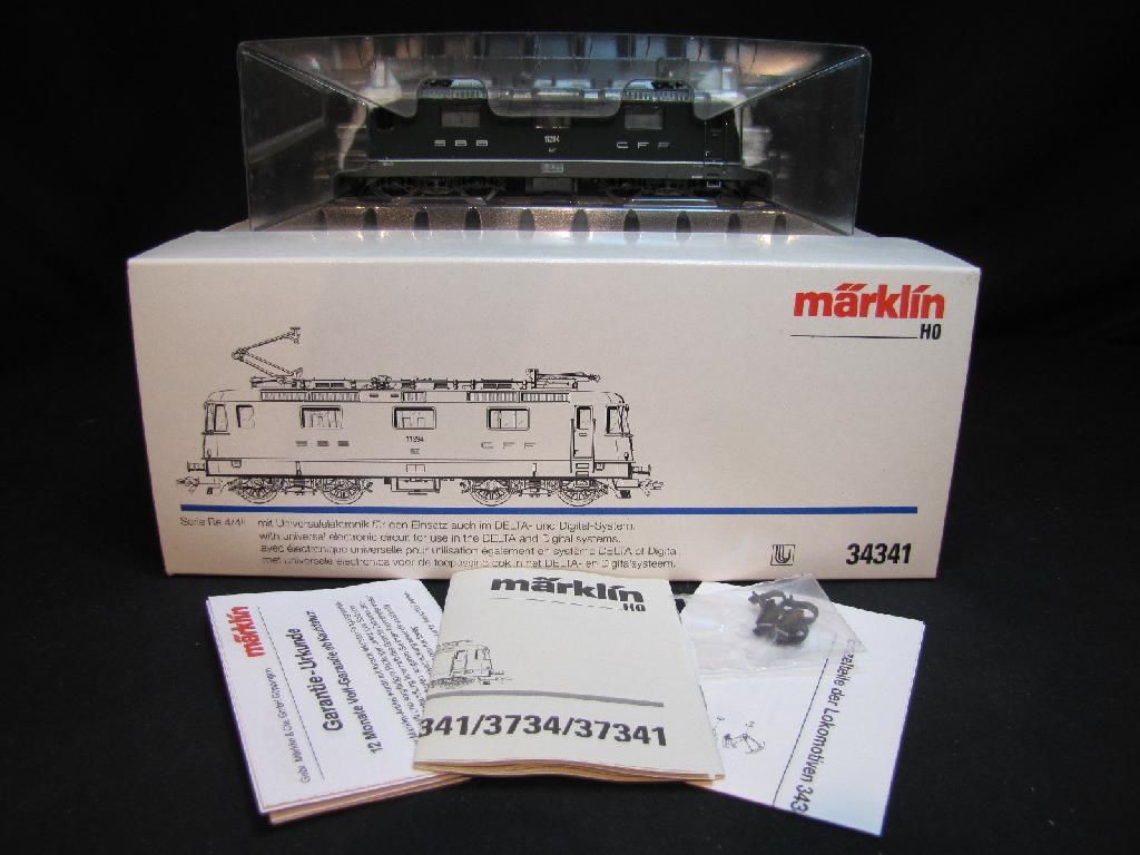 MÄRKLIN 34341 BR Re 4/4 II SBB grün NEU&OVP H2 187