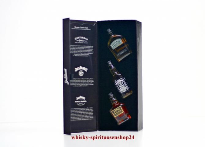 JACK DANIELS TENNESSEE WHISKY 40% 45%VOL. 3 x 0,05L MINIPACK NO.7