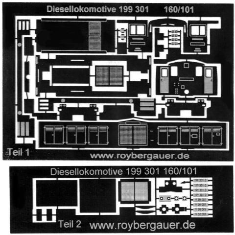 Diesellok 199 301 Bausatz Top Kleinserienmodell