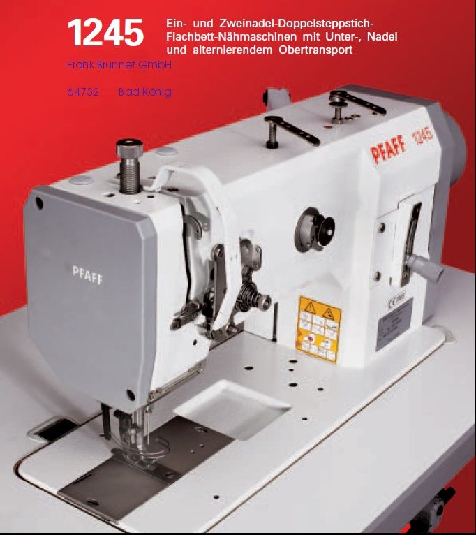 Pfaff Industrial 1245 Ledermaschine Polstermaschine