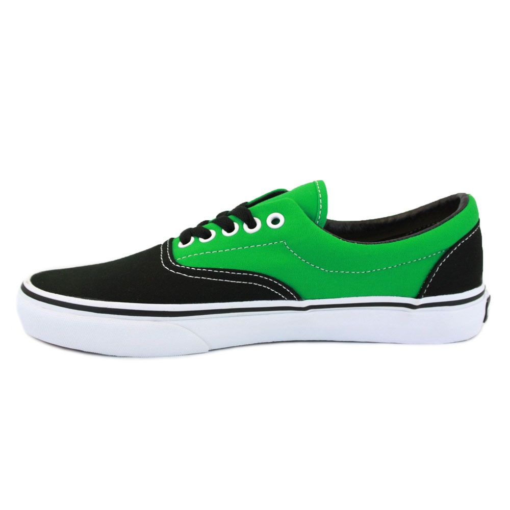 Vans 2 Tone Era QFK62D Herren Schnür Schuh Turnschuhe Schwarz