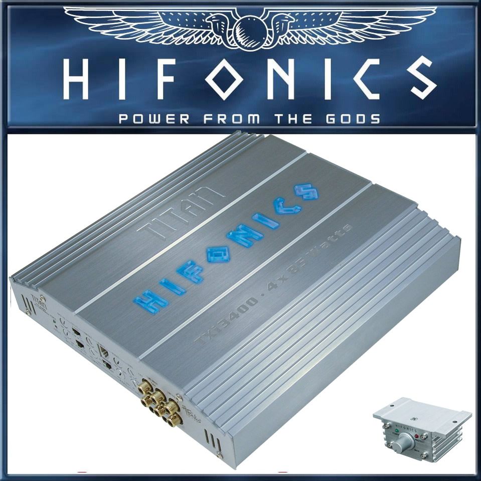 Hifonics Titan Txi 3400 UVP* 199,  340 Watt RMS