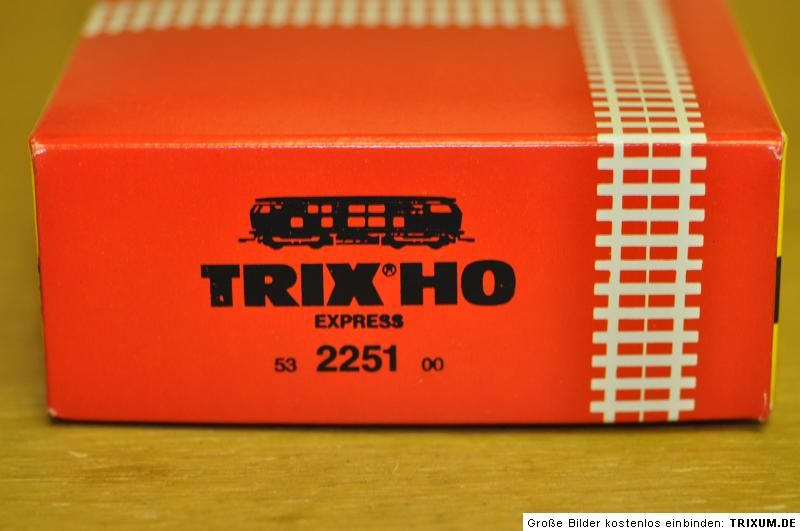 HO Trix 2251 Diesellok 217 018 1 DB new unbenutzt never out of box