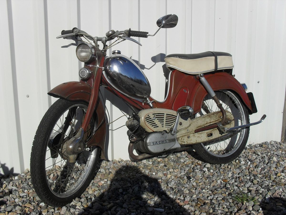 Hercules 219 1958 Oldtimer Original Moped kein Mofa Scooter Roller 220