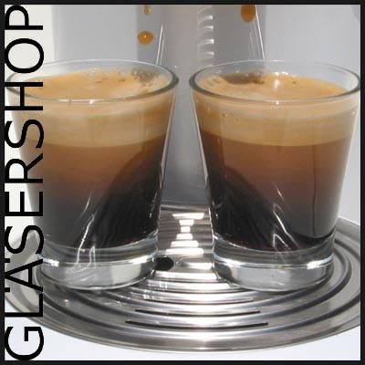 228 ESPRESSOGLÄSER ESPRESSO GLAS GLÄSER ESPRESSOGLAS