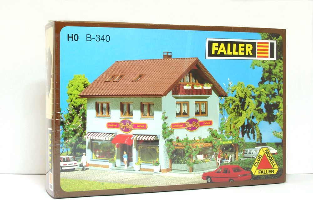 Faller H0 Bausatz B 340 City Cafe Konditorei Confiserie Neu