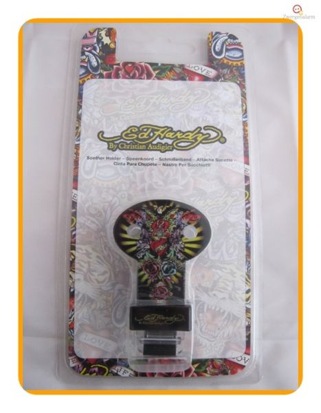 Original Ed Hardy Schnullerband Schnullerkette Super Cool ins Leben