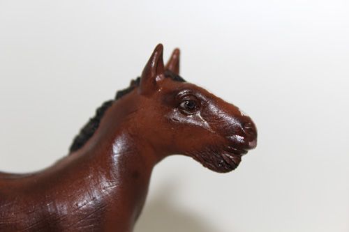 Schleich Pferd repainted / Repaint, Cust, Holsteiner Fohlen